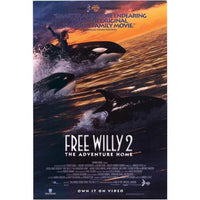 Free Willy 2: The Adventure Home movie poster print 27x40
