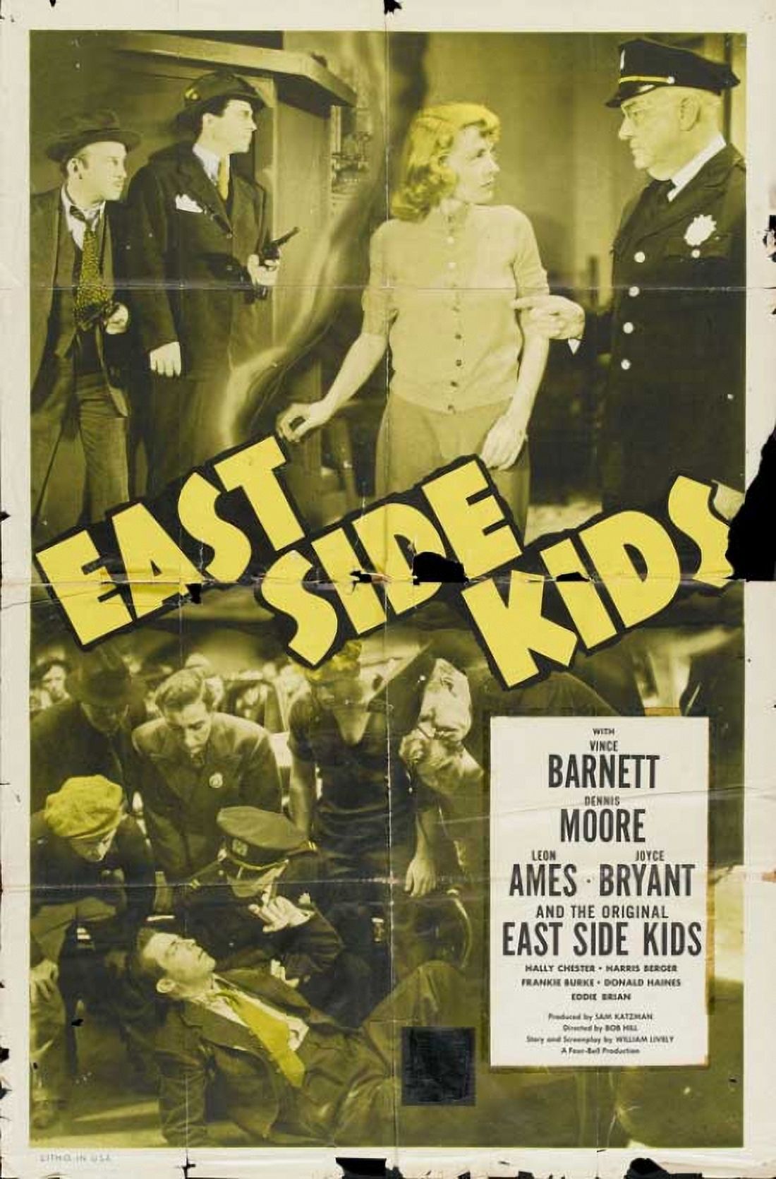 East Side Kids Movie Poster - Vintage Film Nostalgia