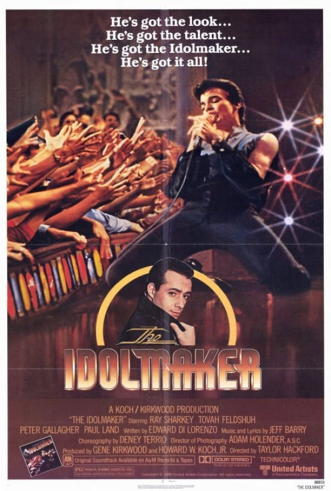 Idolmaker Movie Poster Print in 27x40 size