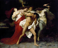 Orestes Pursued By The Furies art print by William Bouguereau