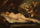 Venus with Putti Poster Print showcasing classical art