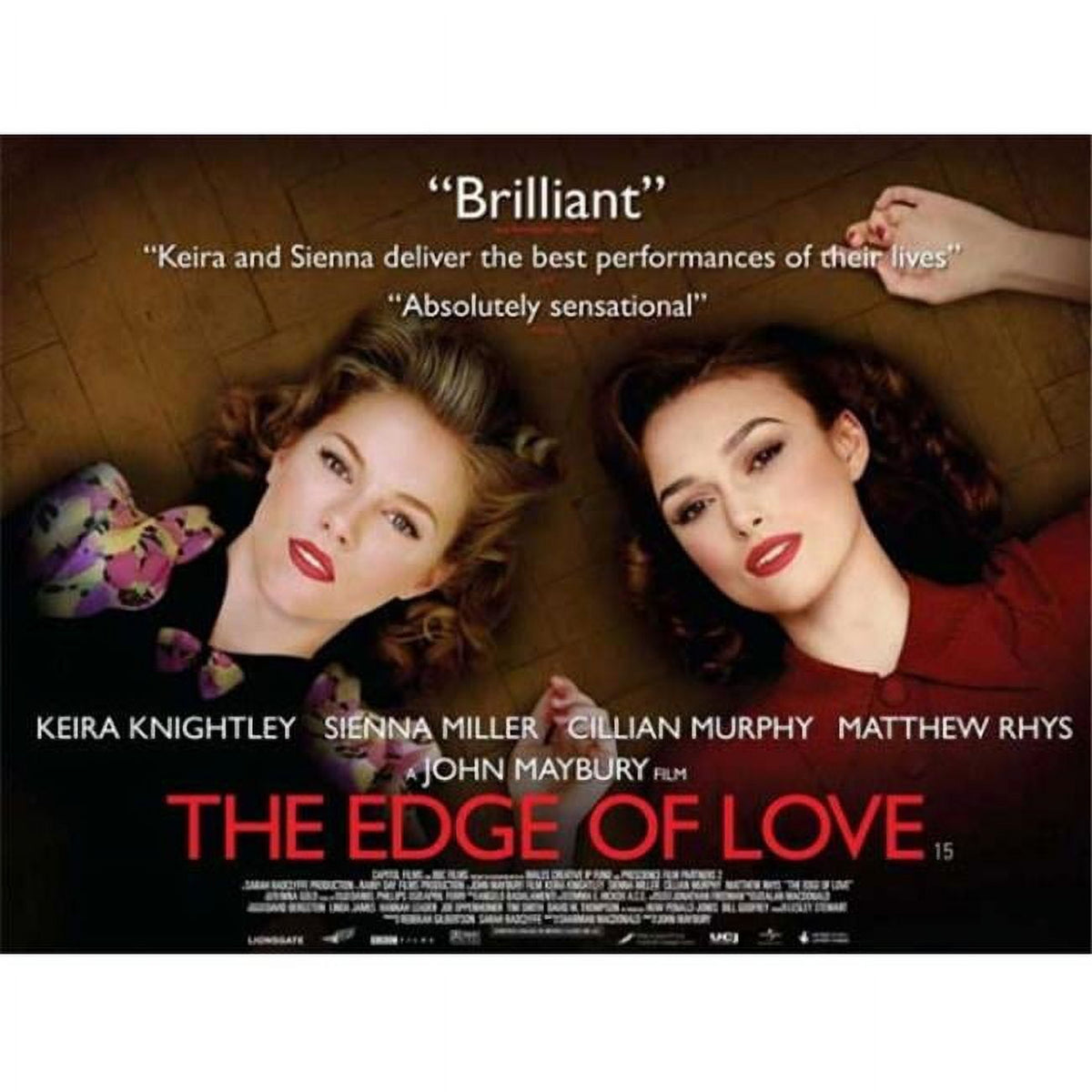 The Edge of Love Movie Poster 11x17 art print