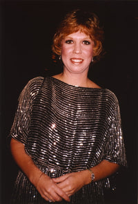 Vicki Lawrence elegant dress photo print in various sizes.