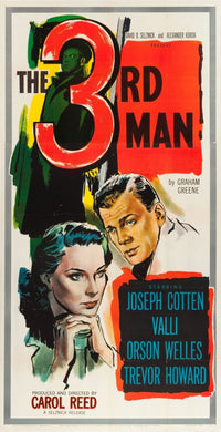 The Third Man Movie Masterprint Poster featuring Alida Valli and Joseph Cotten