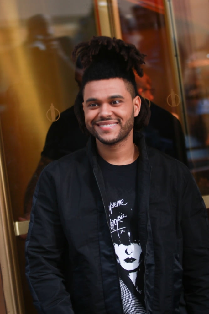 The Weeknd live performance photo print from NBC Today Show 2015.