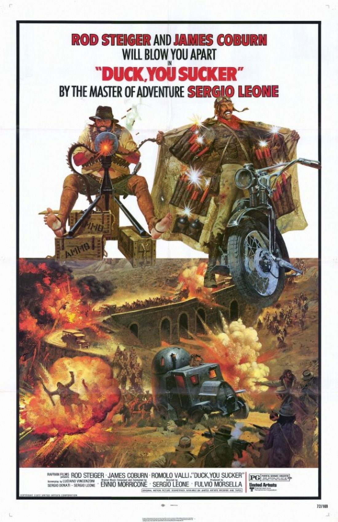 A Fistful of Dynamite Movie Poster 11x17 print