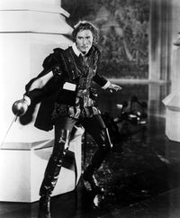 The Sea Hawk movie poster print featuring Errol Flynn - 1940