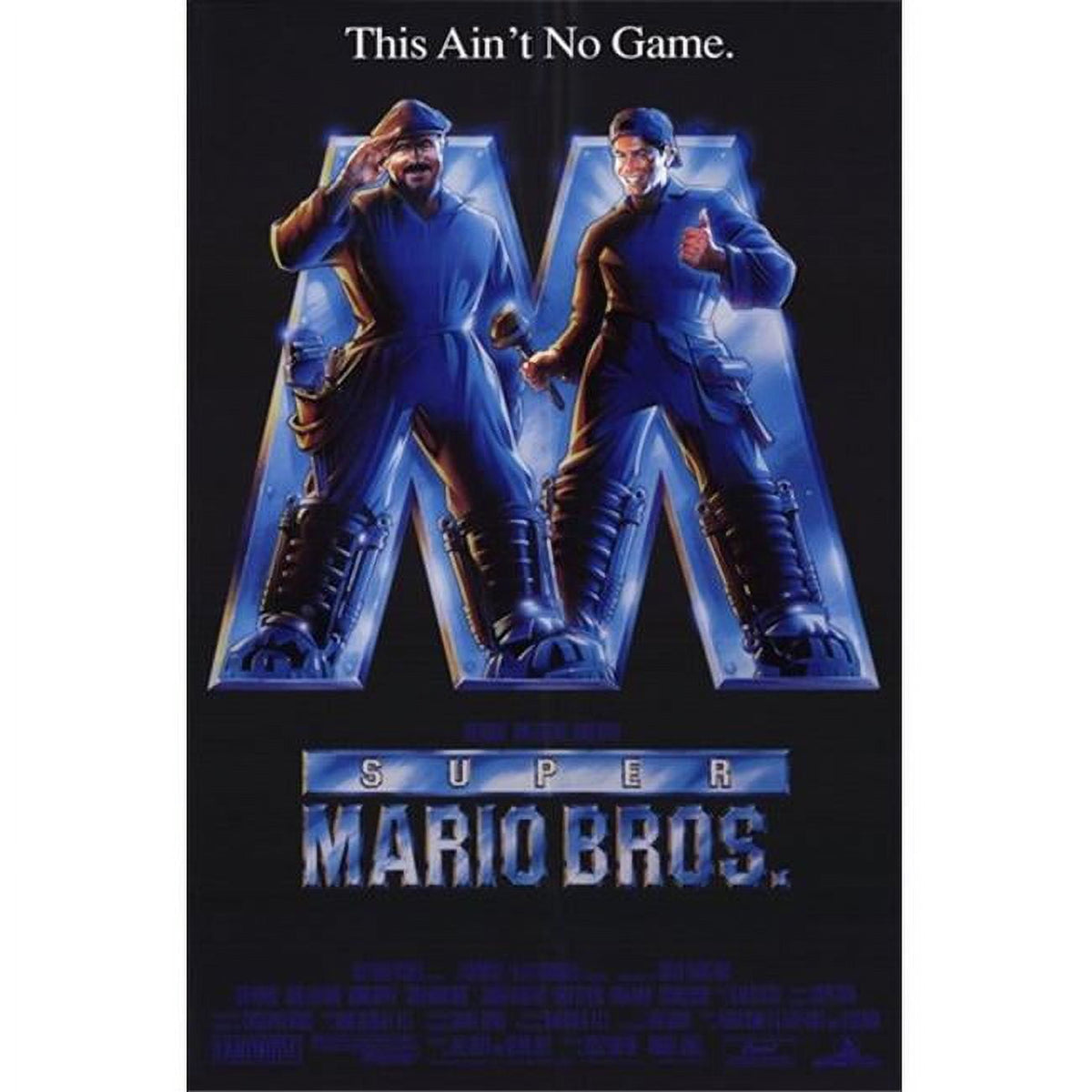 Super Mario Bros. Movie Poster 11x17 print featuring colorful design.