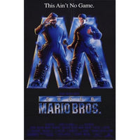 Super Mario Bros. Movie Poster 11x17 print featuring colorful design.