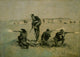 The Last Stand art print by Frederic Remington showcasing the American West.