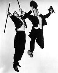 1954 photo print of Dean Martin and Jerry Lewis in Living It Up.