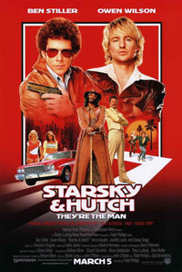 Starsky & Hutch Movie Poster featuring iconic characters in action.