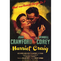Harriet Craig Movie Poster Print 27 x 40 for classic cinema lovers.