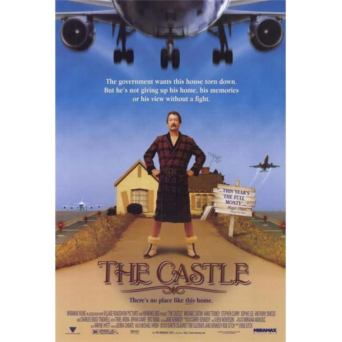 The Castle Movie Poster Print featuring vibrant imagery and colors.