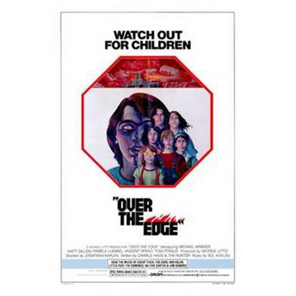 Over the Edge Movie Poster 11x17 print showcasing dynamic film art.
