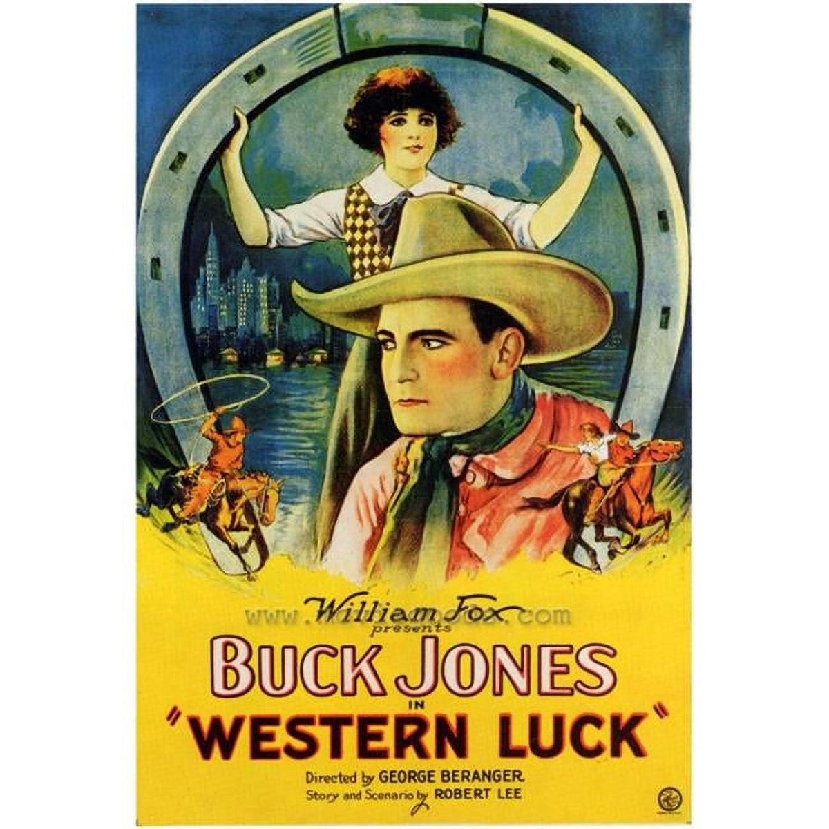 Western Luck Movie Poster Print in 27x40 size