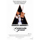 A Clockwork Orange movie poster print featuring striking visuals.