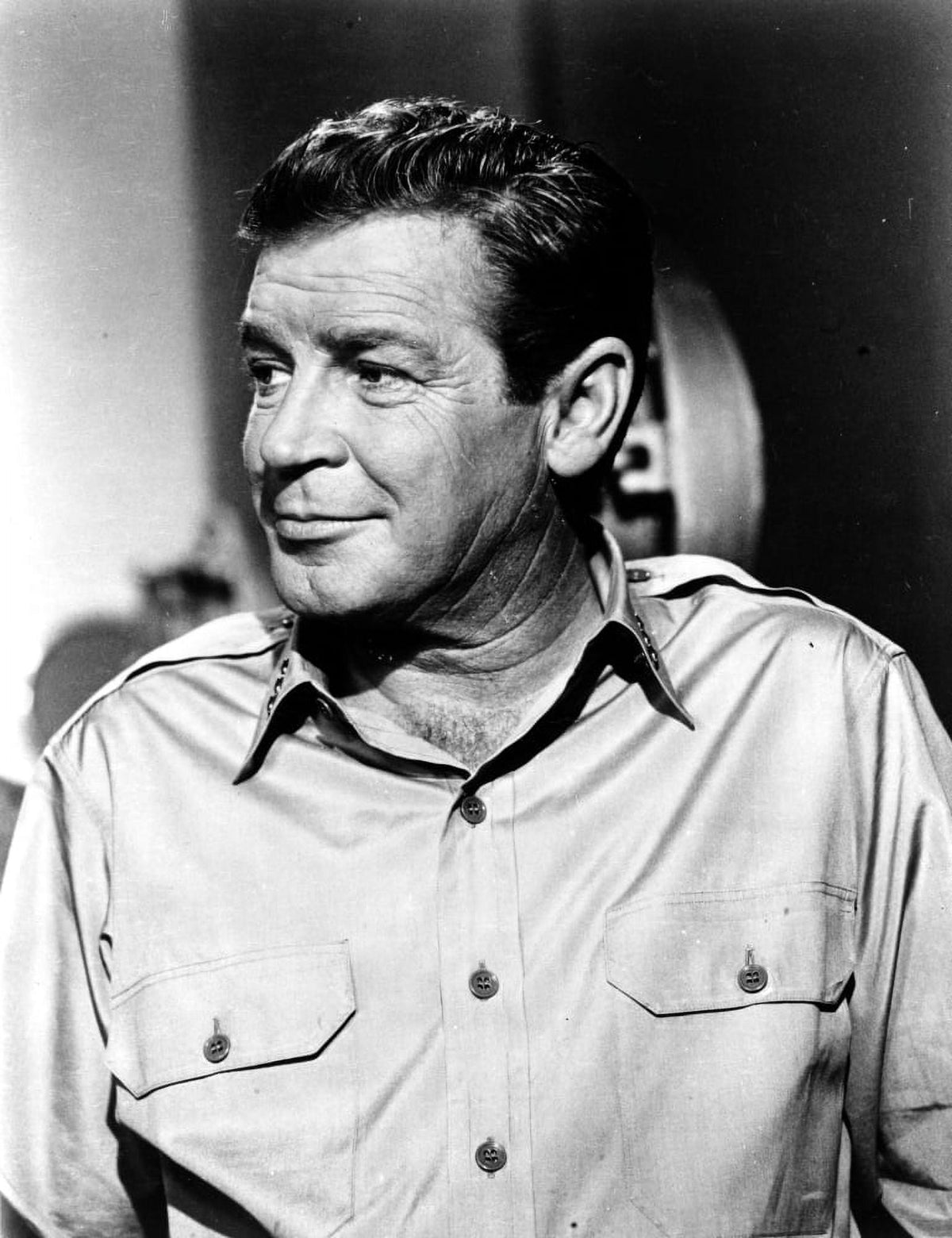 Richard Basehart classic photo print in multiple sizes.