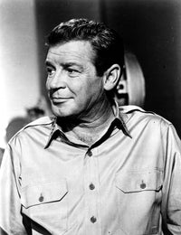 Richard Basehart classic photo print in multiple sizes.