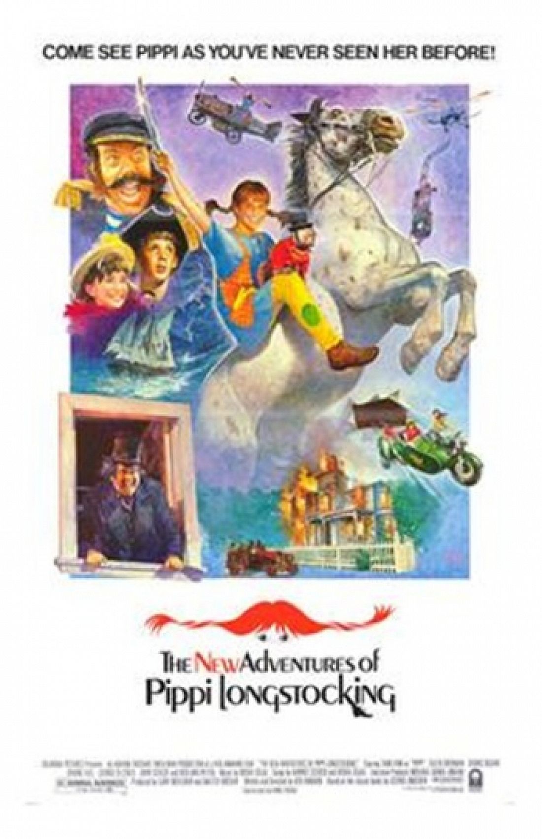 Pippi Longstocking Movie Poster 11x17 vibrant print