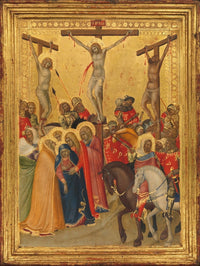 The Crucifixion Fine Art Print available in multiple sizes.