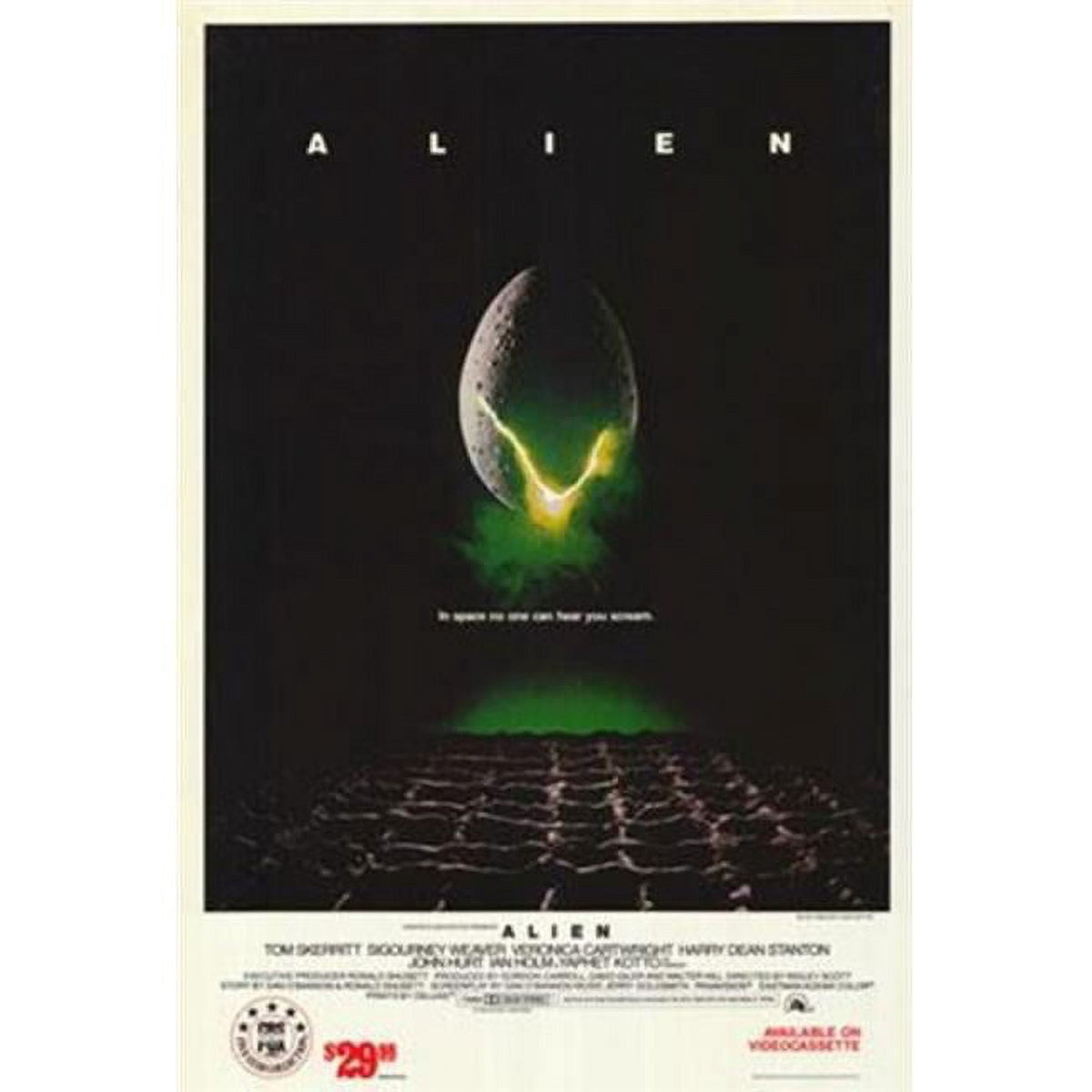 Alien Movie Poster 27x40 - Classic Sci-Fi Artwork