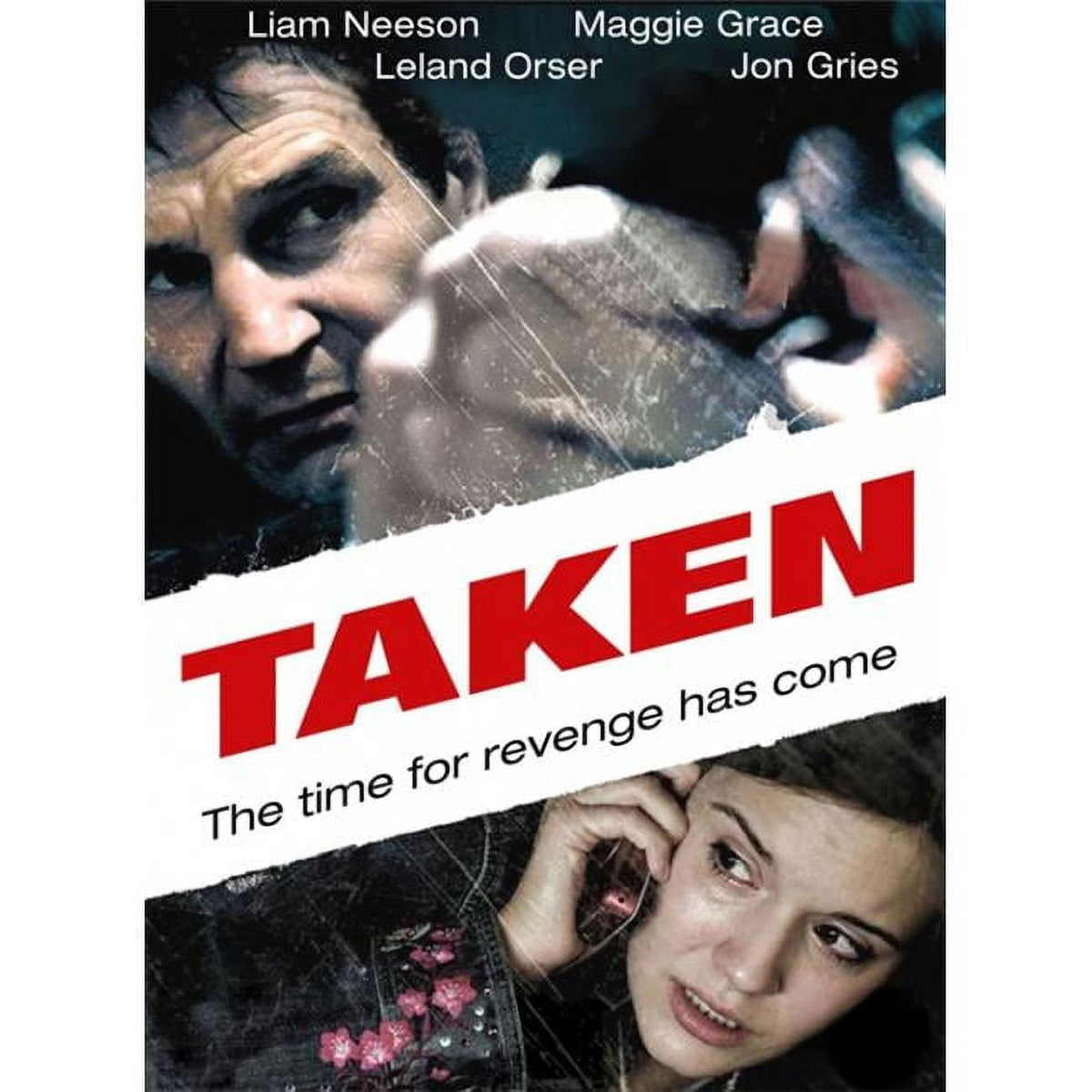 Taken Movie Poster Print featuring action thriller artwork, 27x40 inches.
