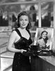 Joan Leslie portrait photo print framed with elegant design.