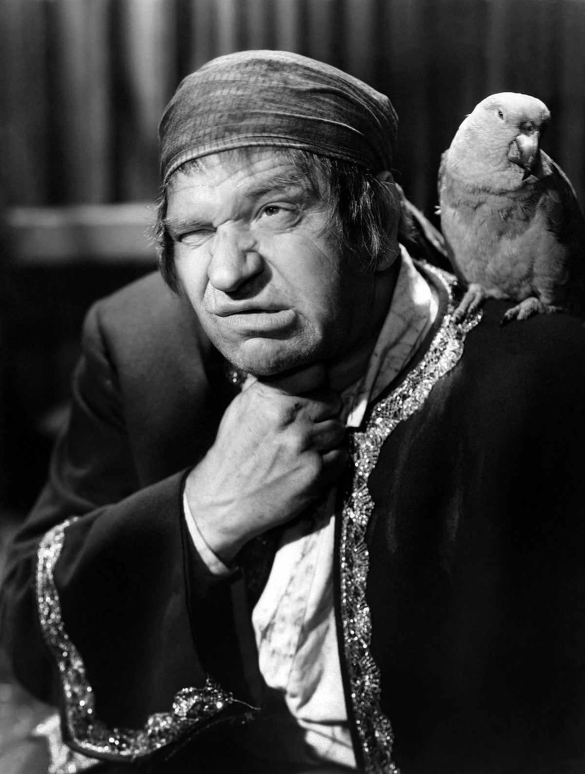 Treasure Island Movie Poster Print featuring Wallace Beery 1934
