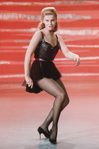 Ann Margret dance photo print, capturing classic Hollywood elegance.