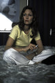 Faye Dunaway Smoking on a Bed Photo Print - Vintage Hollywood Art