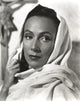 Dolores Del Rio classic portrait photo print with white cloth on head.