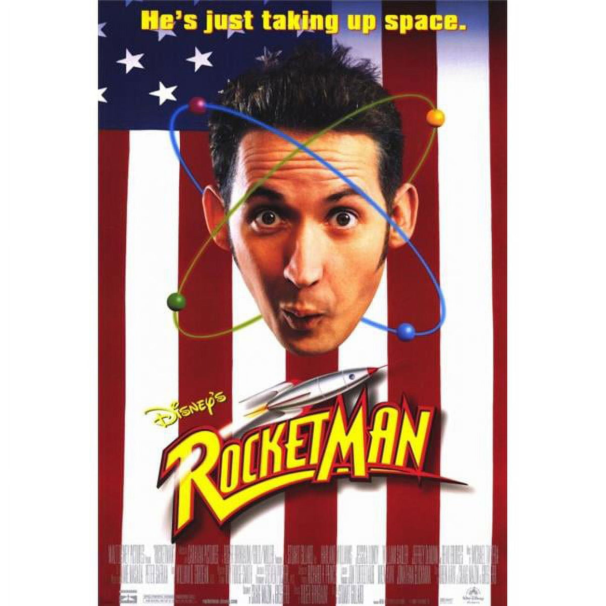 Rocketman Movie Poster Print showcasing vibrant colors and iconic moments.
