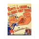 Popeye the Sailor Meets Ali Baba Movie Poster 11x17