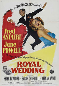 Royal Wedding Movie Poster 11x17 print showcasing royal elegance.