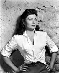 Donna Reed Leaning with Hands on Waist Photo Print