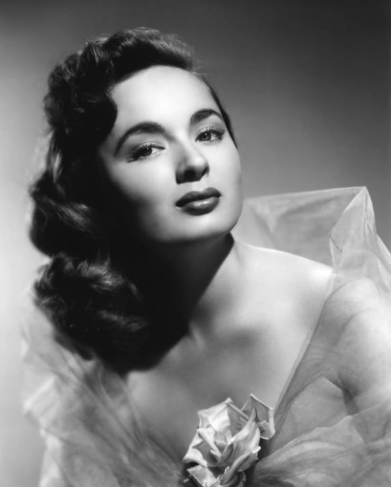 Ann Blyth headshot photo print showcasing classic Hollywood beauty.