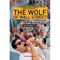 The Wolf of Wall Street movie poster print 11x17