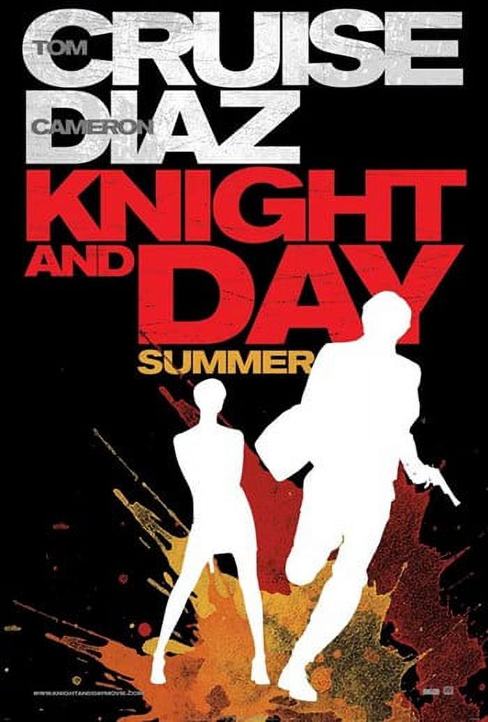 Knight and Day Movie Poster - Style A, 11 x 17 inches.