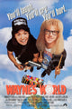 Wayne's World movie poster art print featuring Mike Myers and Dana Carvey.