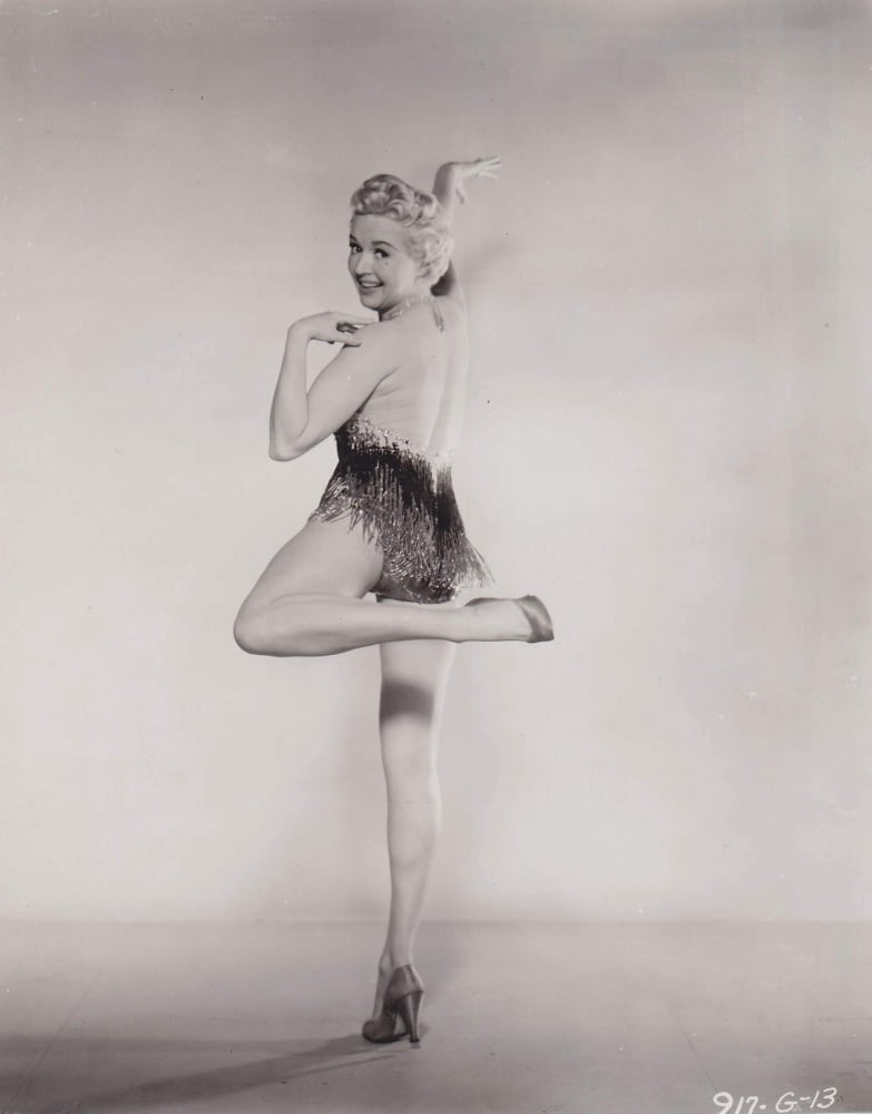 Betty Grable Back Photo Print - Classic Hollywood Glamour