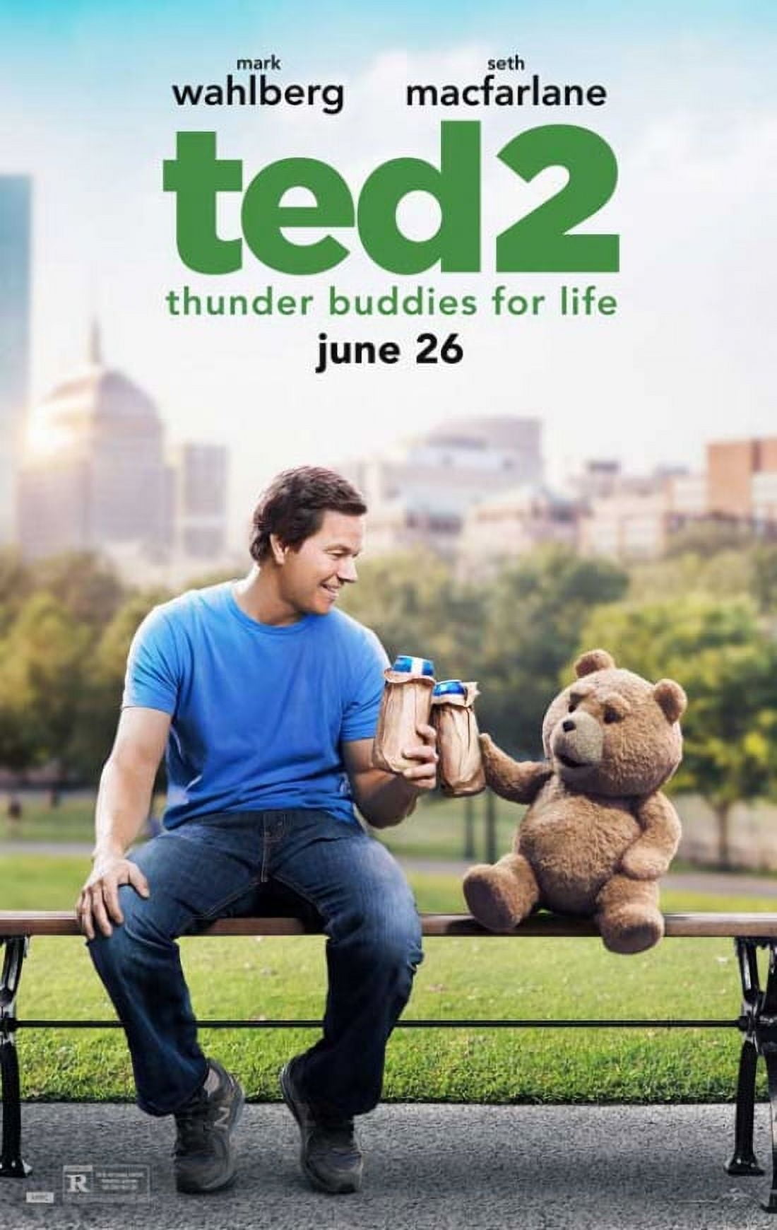 Ted 2 Movie Poster - 11x17 premium print featuring the iconic teddy bear.