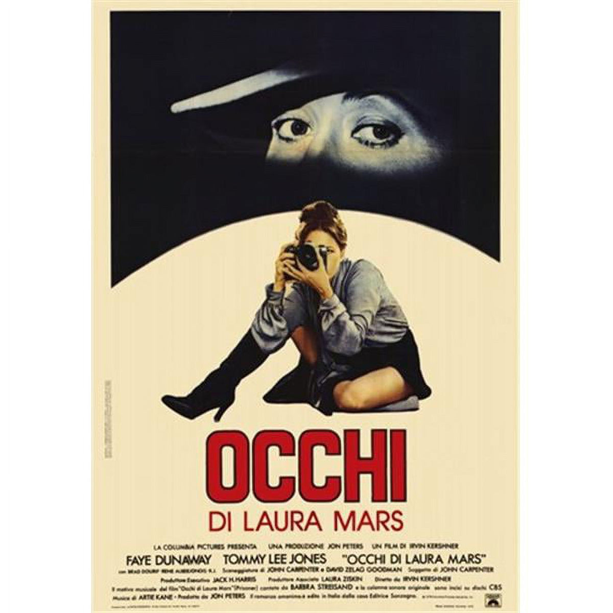 Eyes of Laura Mars Movie Poster 11x17 size, classic film decor