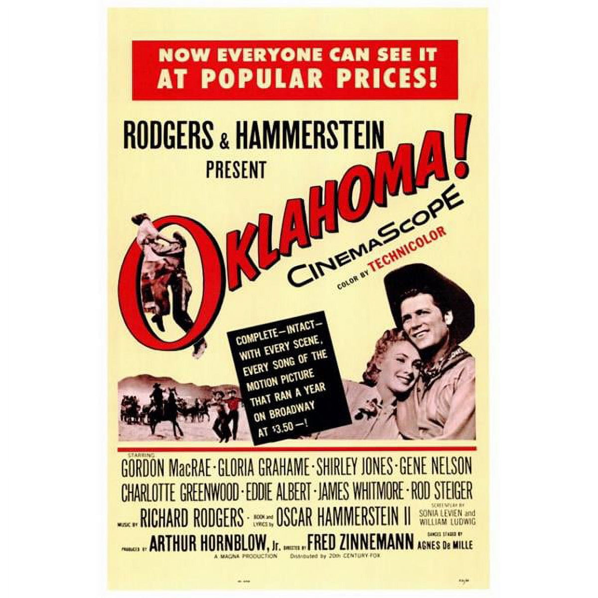 Oklahoma! Movie Poster Print - Classic Film Art (27x40)