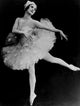 Anna Pavlova Portrait Poster Print - Elegant ballerina artwork