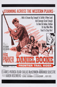 Daniel Boone Frontier Trail Rider Movie Masterprint Poster.