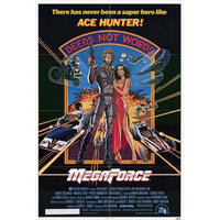 Megaforce Movie Poster Print showcasing vibrant colors and action-packed imagery.