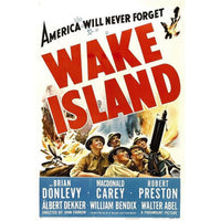 Wake Island Movie Masterprint Poster featuring Macdonald Carey, Brian Donlevy, and Robert Preston