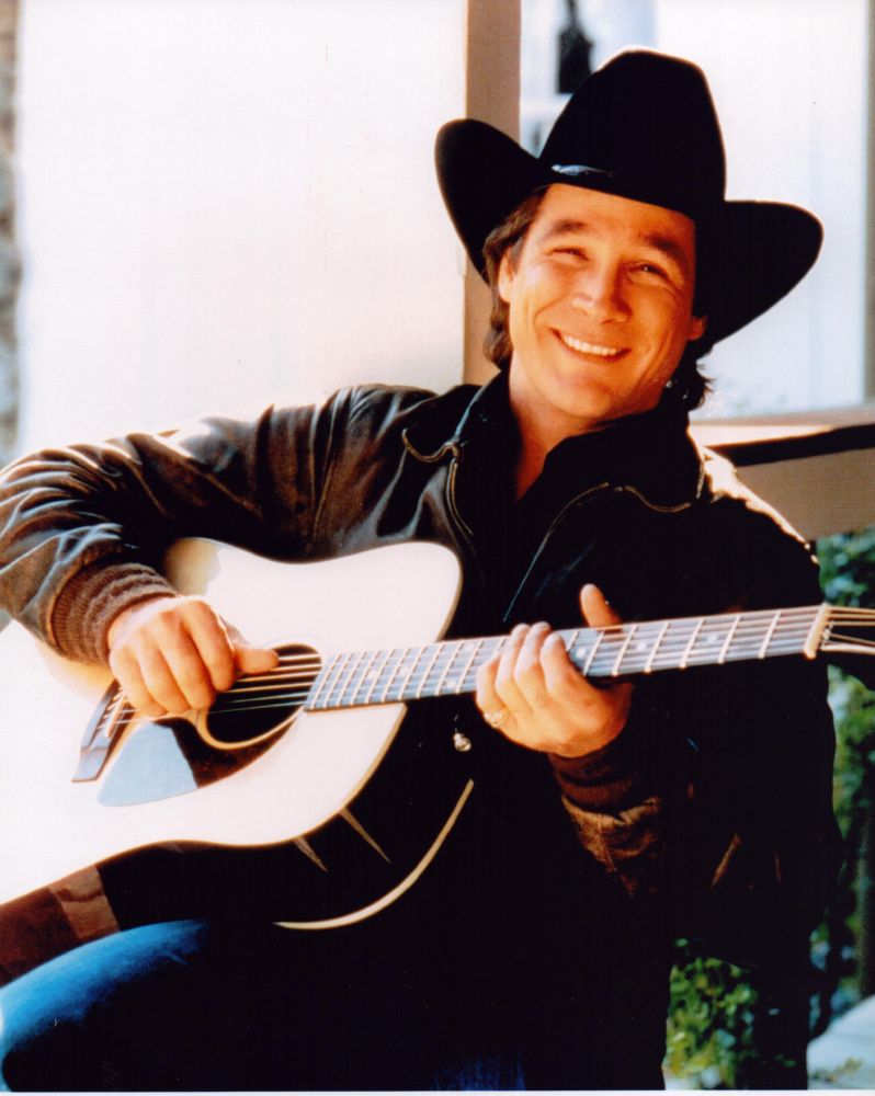Clint Black Playing Guitar Photo Print - Music Photography