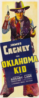 Oklahoma Kid movie poster print featuring James Cagney, 1939 classic film art.